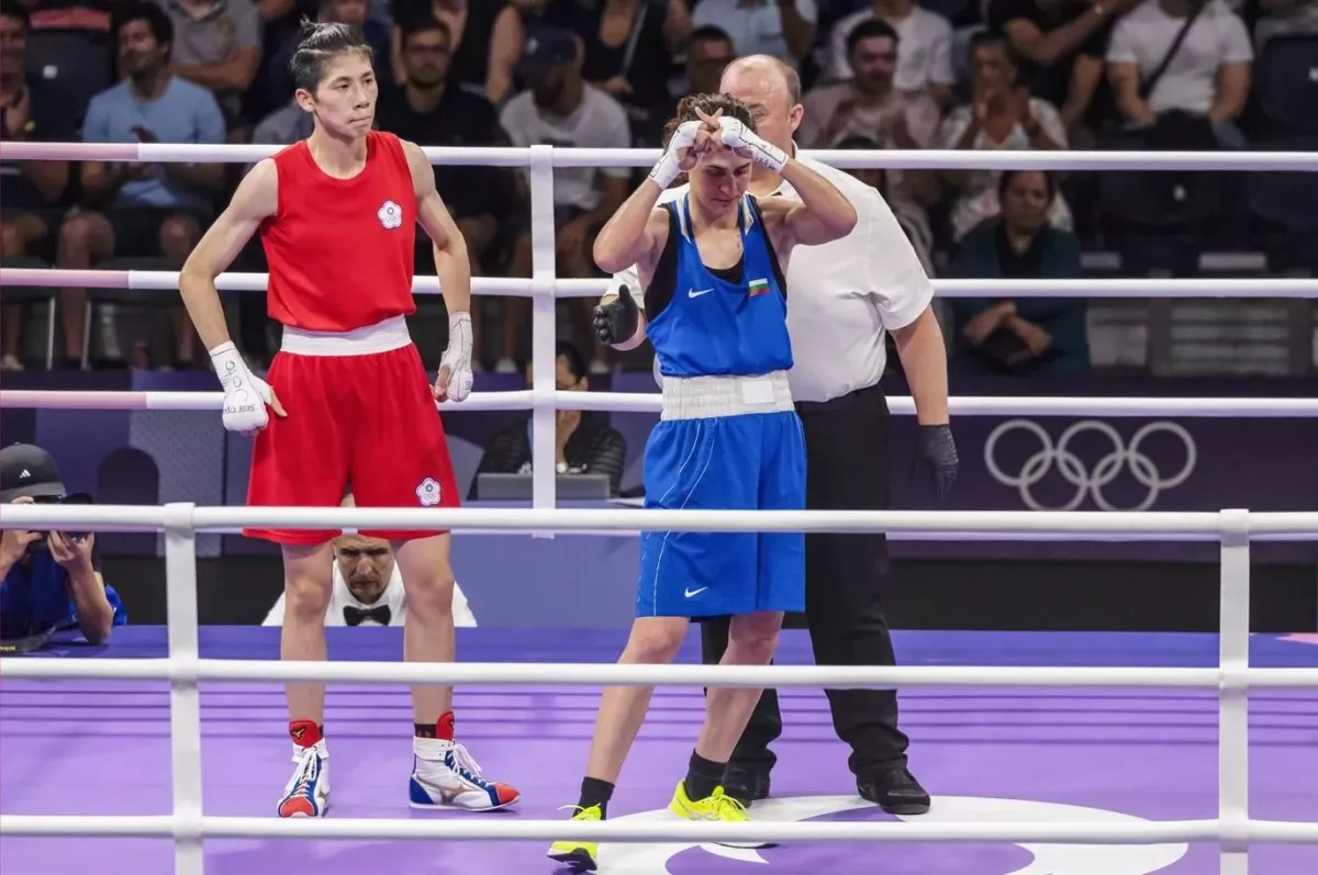 Bulharka na olympiádě nestačila na kontroverzní rivalku. Alespoň jsem žena, ukázala gestem