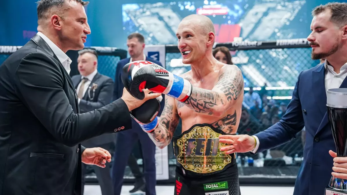 Český MMA talent v Polsku padl KO, Tolja sestřelil domácího šampiona v kickboxu a sebral mu titul