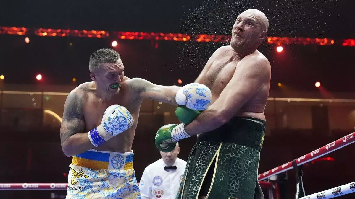 Fury se opil, nyní poprvé promluvil. Usyku, jdu si pro tebe! vyhnul se excesu