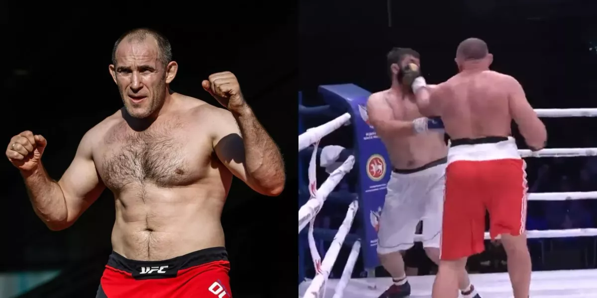 Grappler Aleksei Oleinik debutoval v boxu a blýsknul se tvrdým KO!